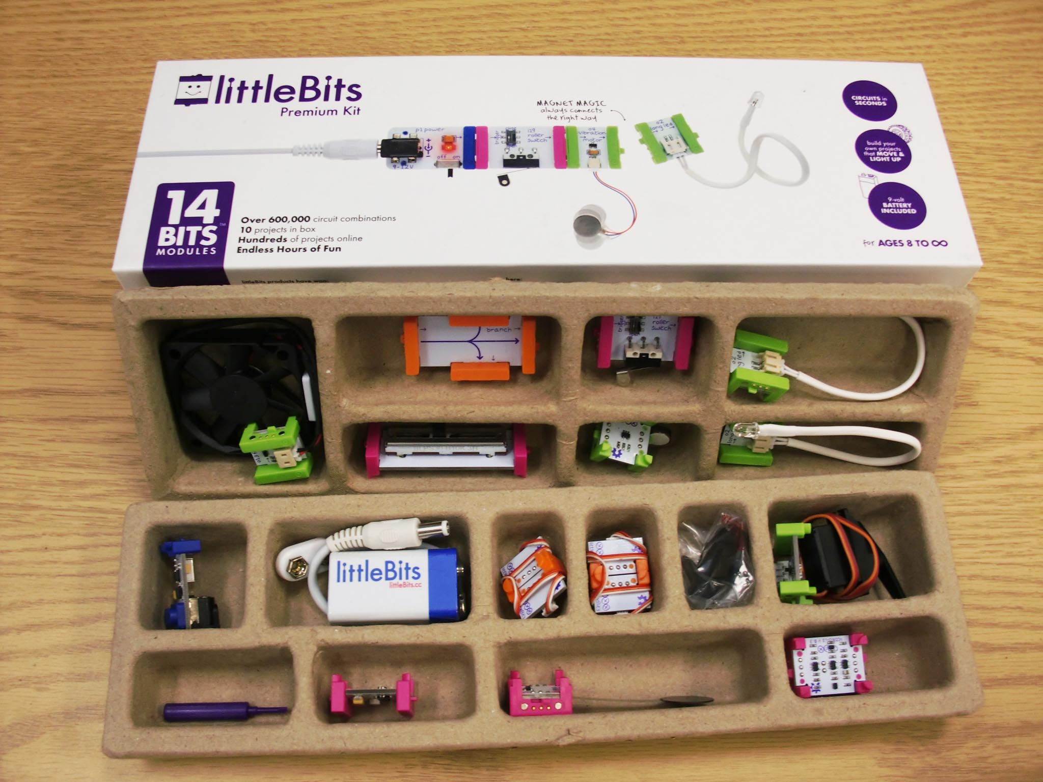 LittleBits electronics kit
