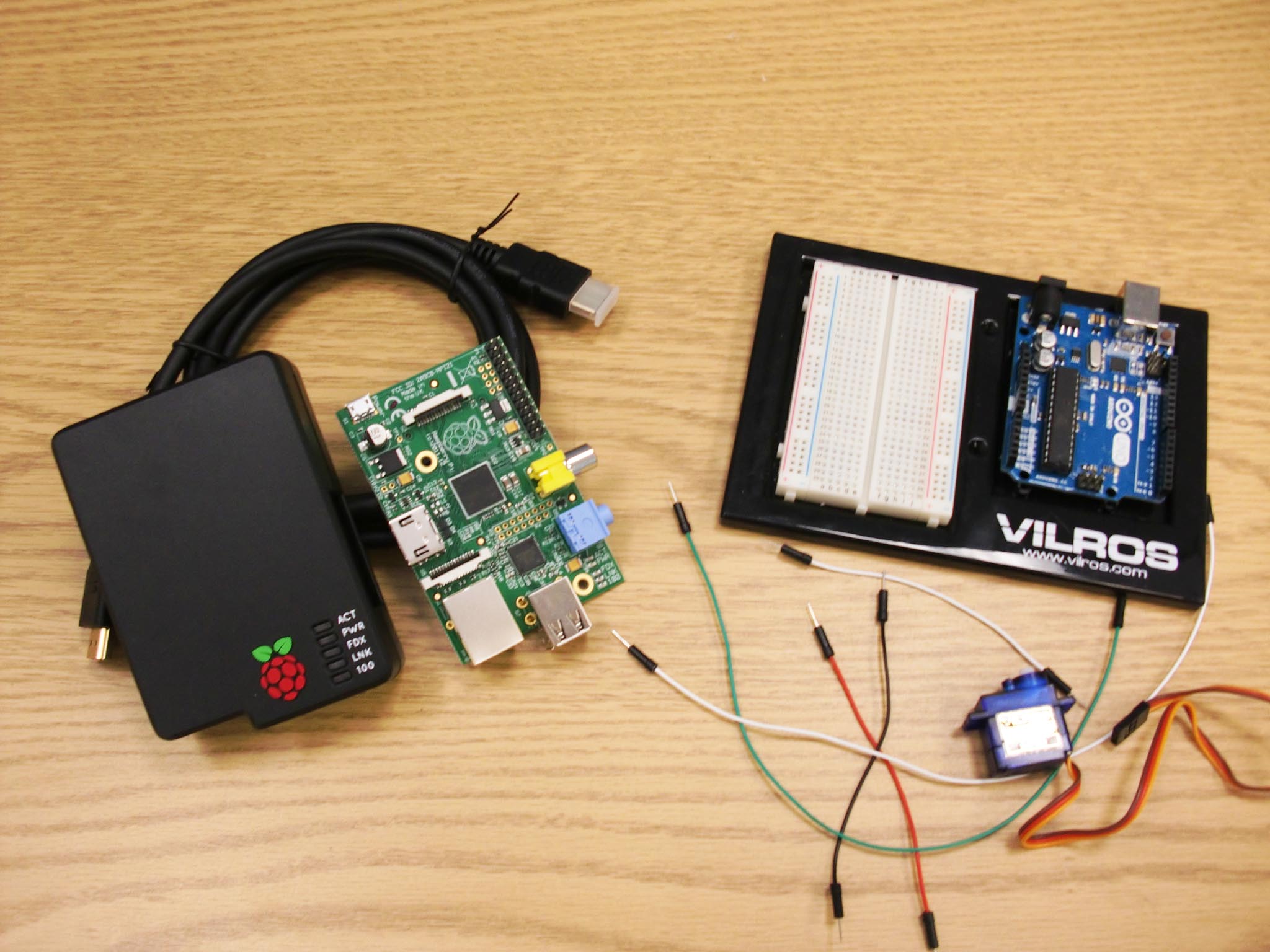Raspberry Pi and Arduino